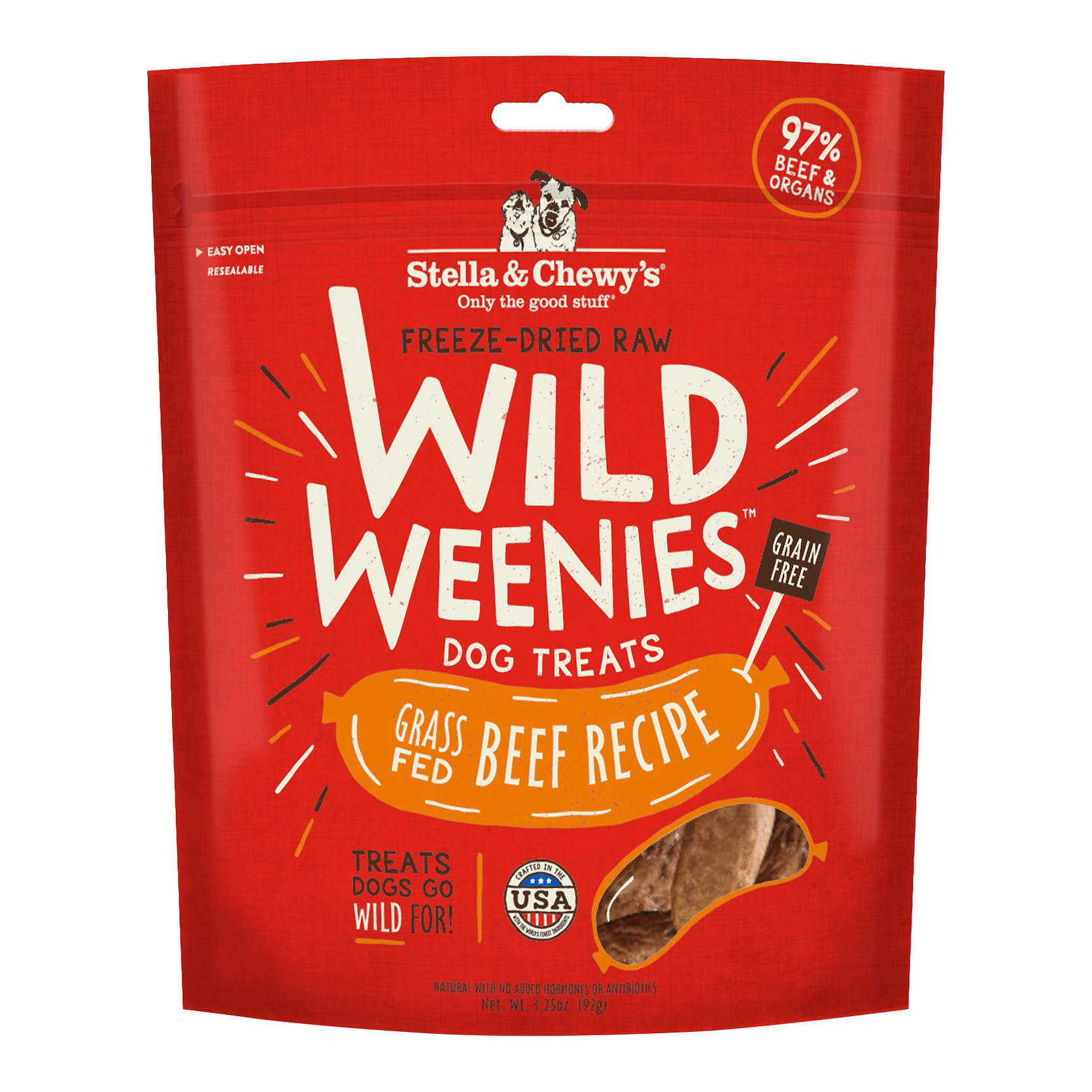 Stella & Chewy's Treats Wild Weenies Beef 3.25 oz » Dogfather and Co