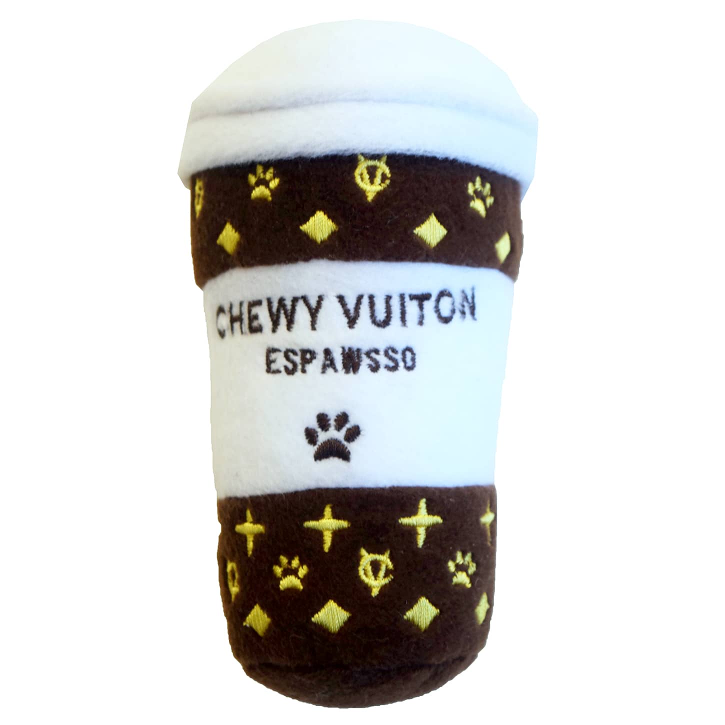 Dog Diggin Designs Chewy Vuiton Espawsso » Dogfather and Co.