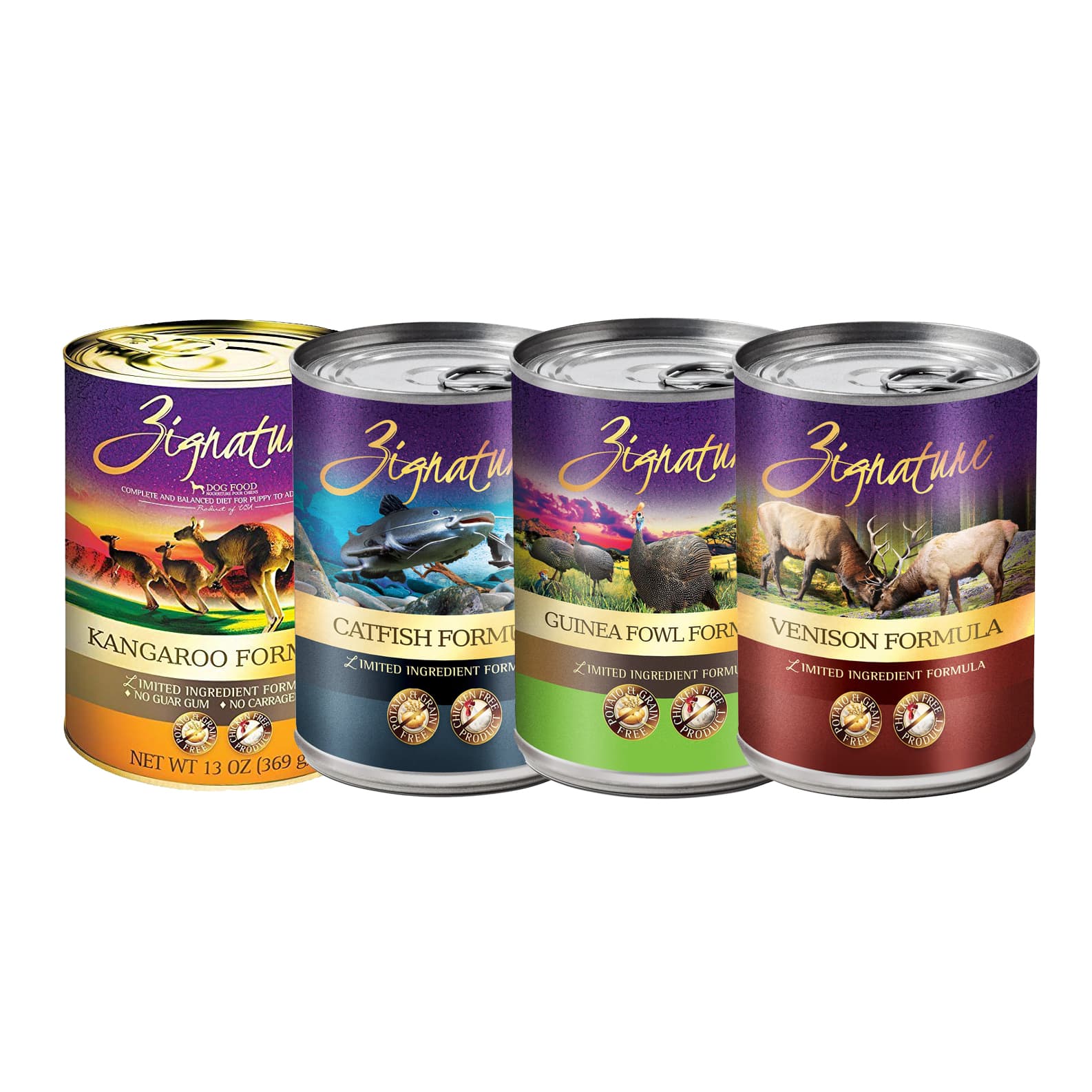 Zignature LID Canned Kangaroo Shop Online Dogfather and Co.