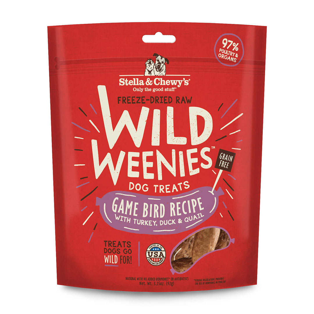 Stella & Chewy's Treats Wild Weenies Game Bird 3.25 oz