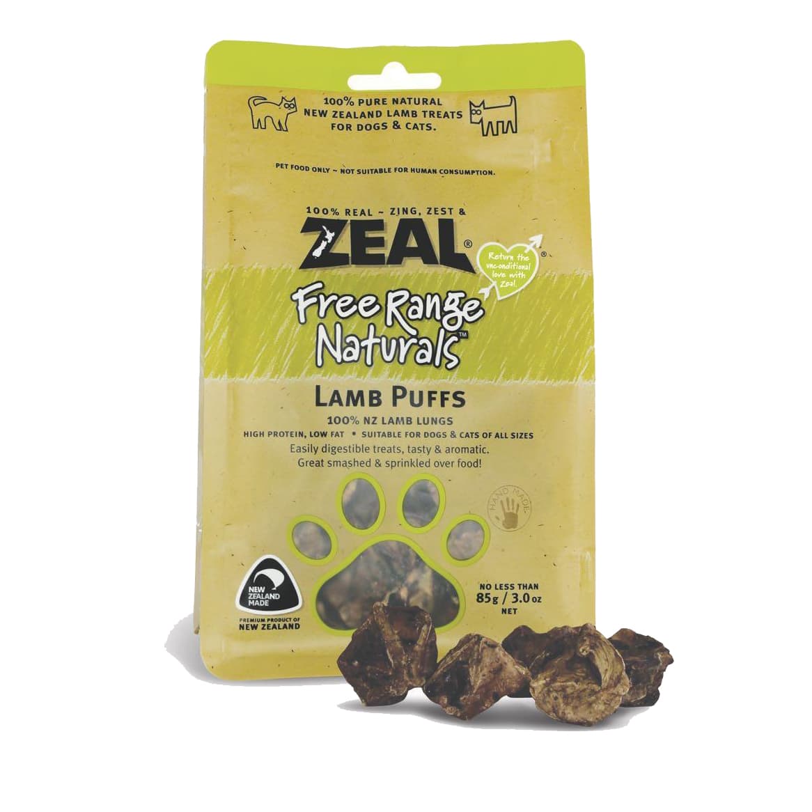 Zeal Treats Puffs Lamb