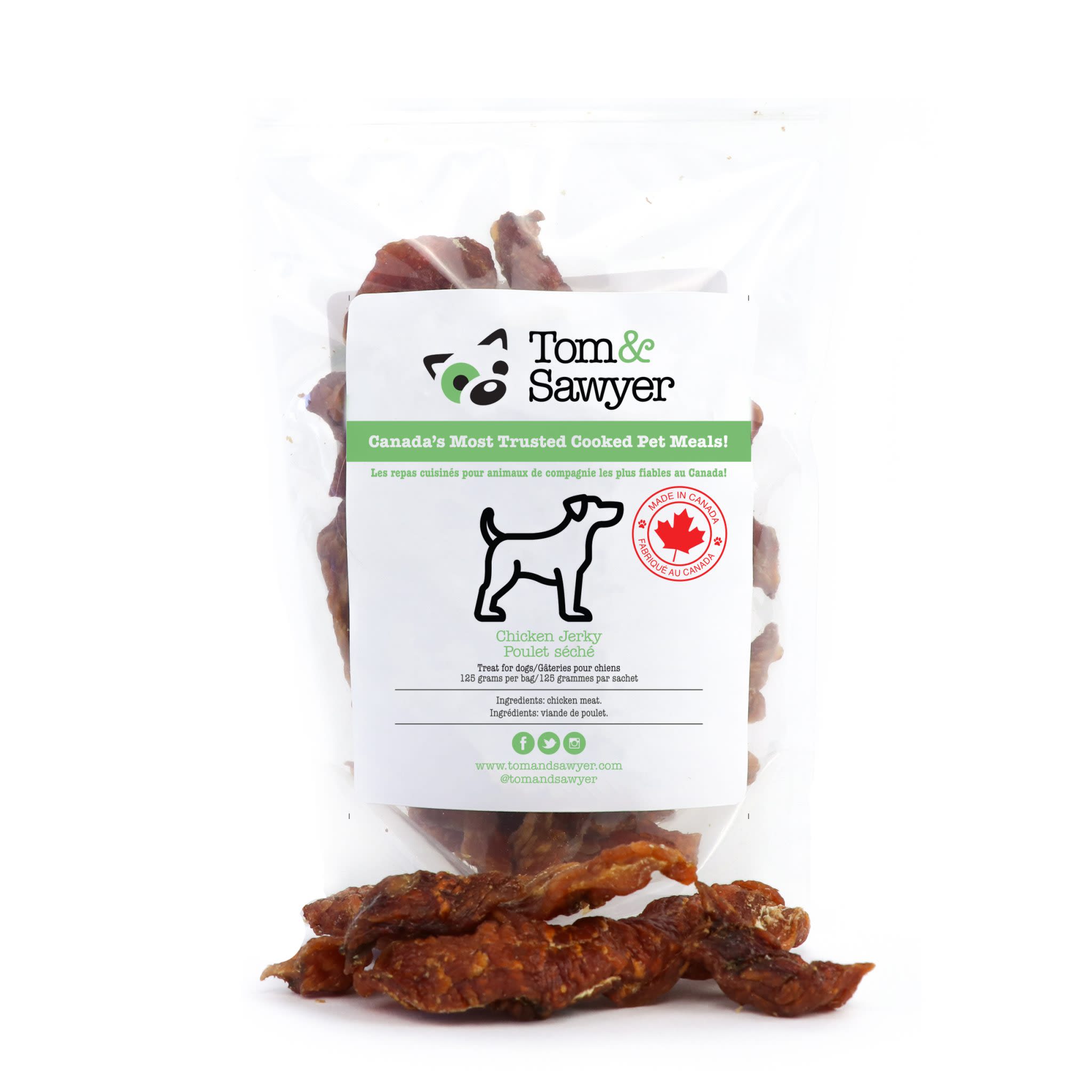 Tom & Sawyer Chicken Jerkey Treats