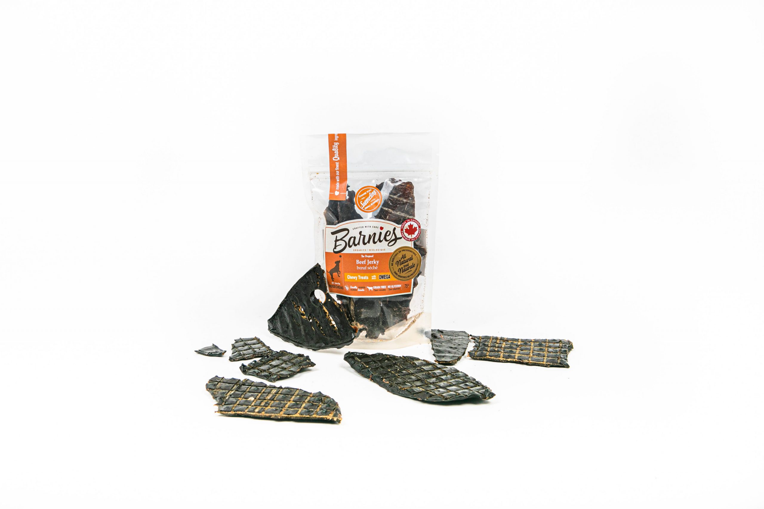 Barnies Dehydrated Treats Beef Jerky 75g