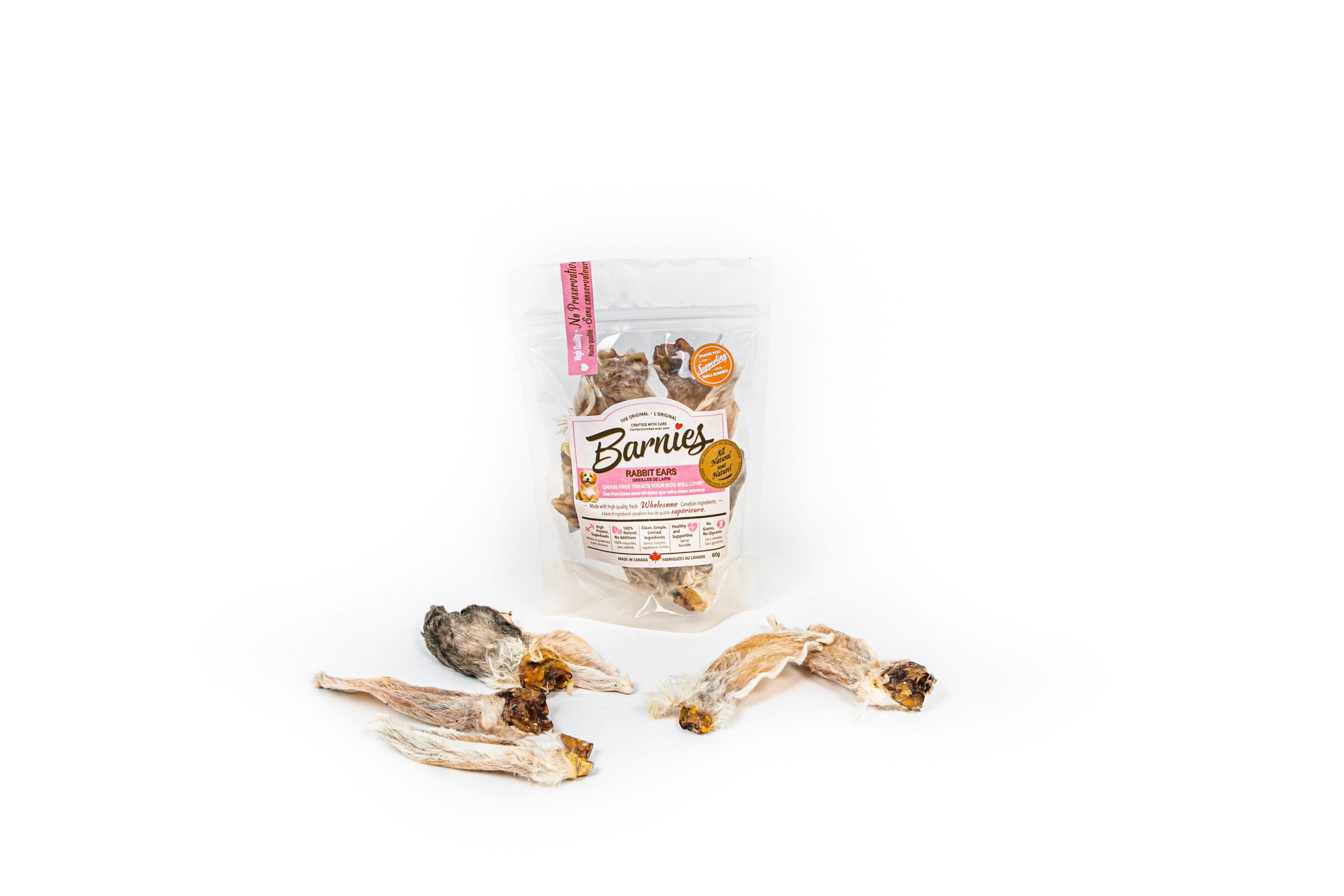 Dehydrated rabbit clearance ears dog treats