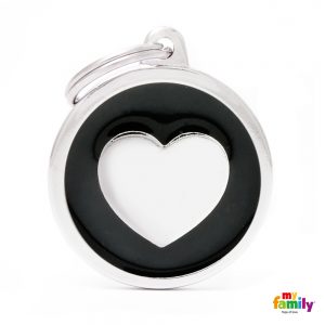 classic-big-black-circle-heart-id-tag