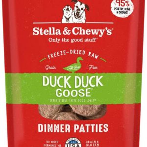 Stella & Chewy’s Freeze Dried Dinner Patties Duck Duck Goose