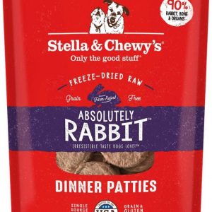 Stella & Chewy’s Freeze Dried Dinner Patties Absolutely Rabbit