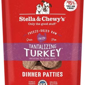 Stella & Chewy’s Freeze Dried Dinner Patties Tantilizing Turkey