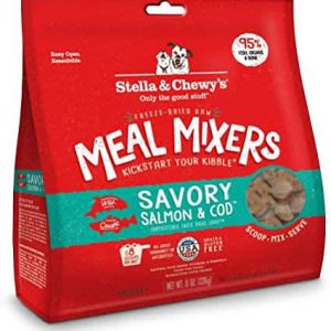 Stella & Chewy’s Freeze Dried Meal Mixers Salmon & Cod