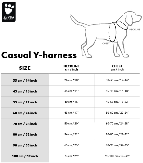 Hurtta Casual Padded Y-Harness Heather » Dogfather and Co. | Dog ...