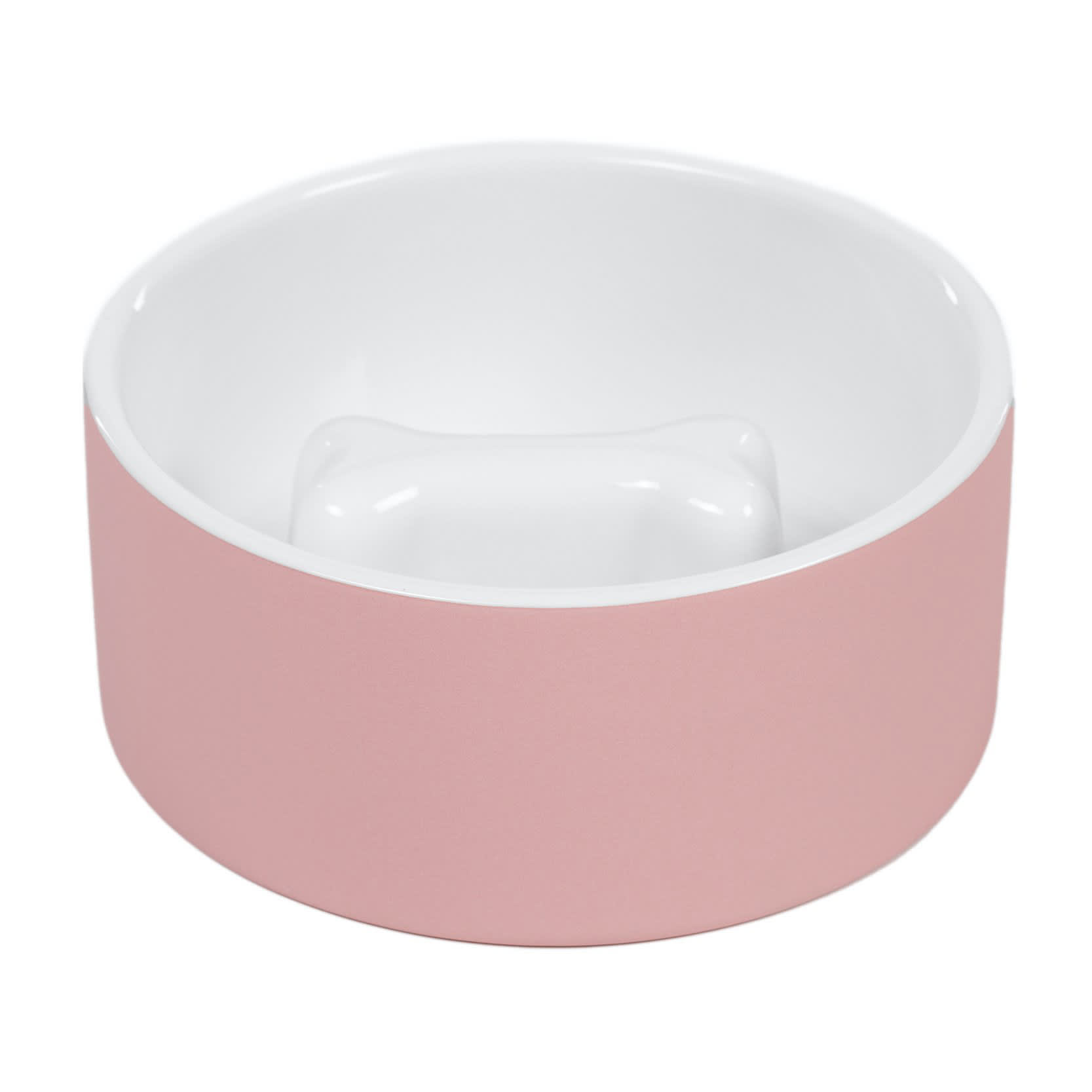 PAIKKA Naturally Cooling Slow Feed Bowl Pink » Dogfather and Co. Dog