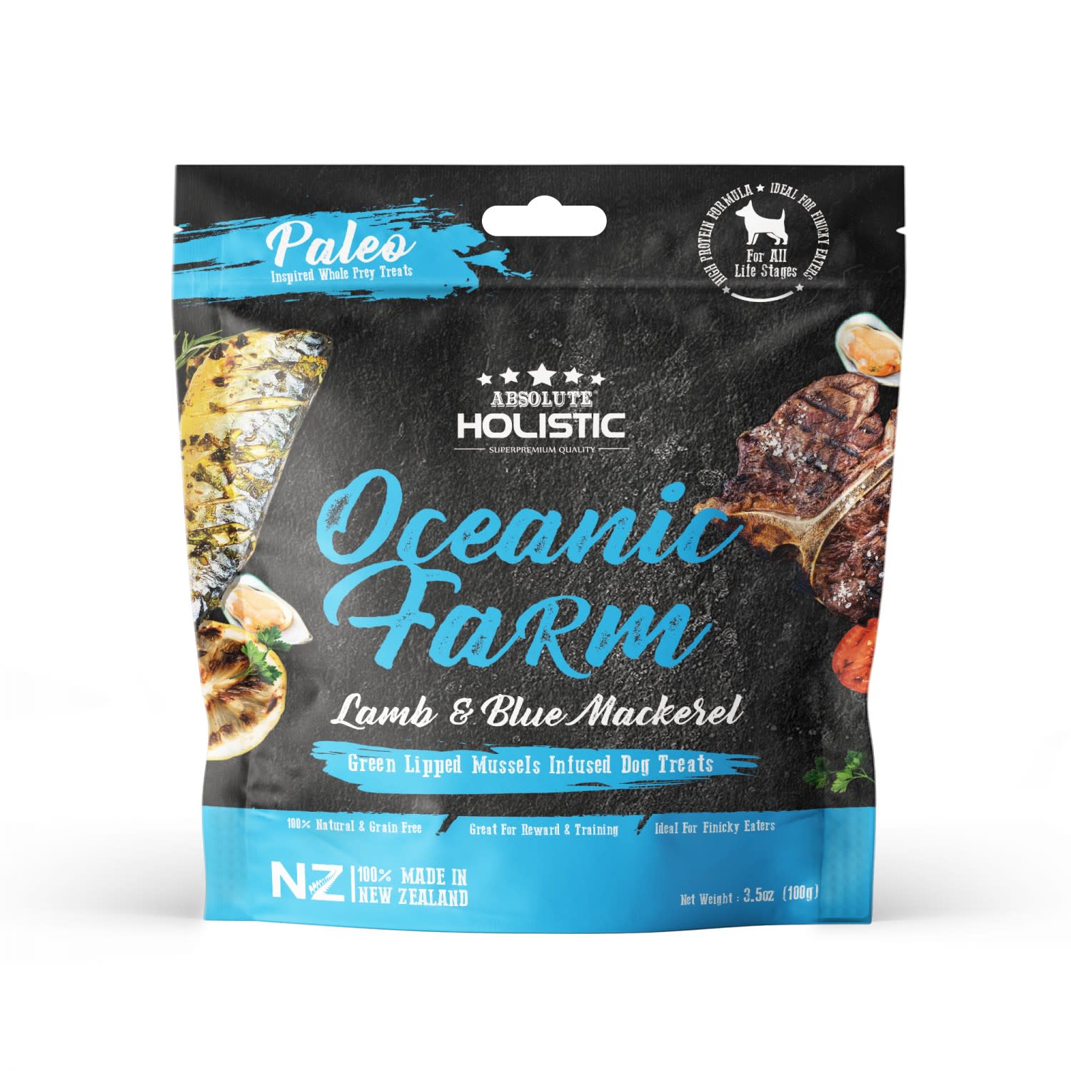 Absolute Holistic Air Dried Lamb & Blue Mackerel Dog Food » Dogfather