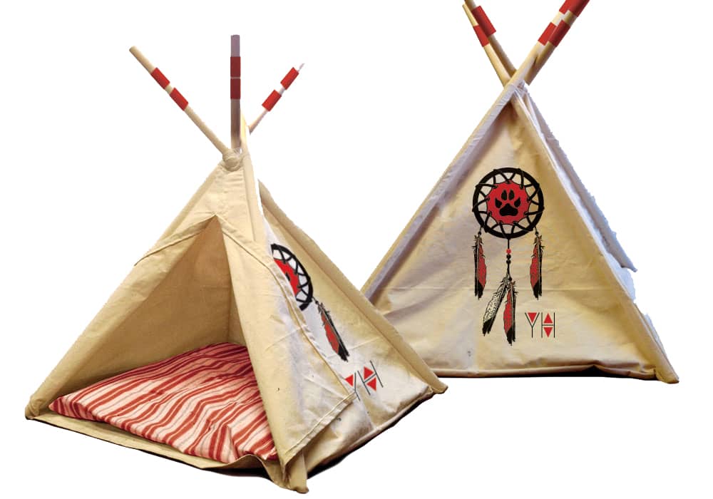 Yellow Hydrant Teepee Dreamcatcher