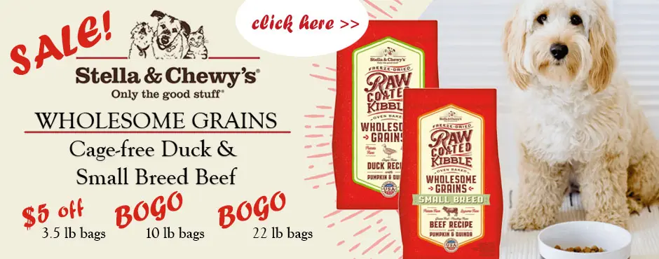 Stella and best sale chewy wholesome grains