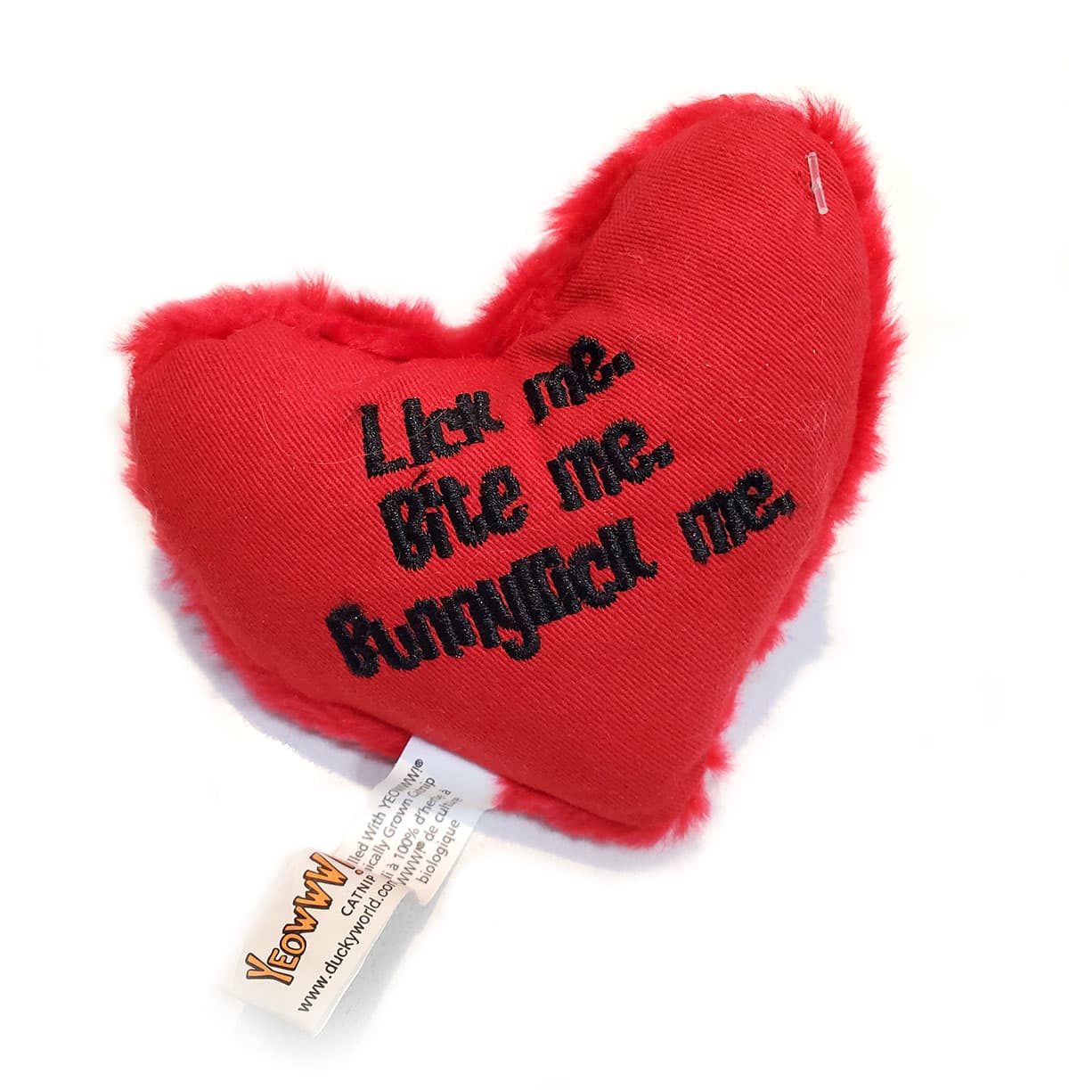 YEOWWW Catnip Happy Kitty Heart Bunnykick