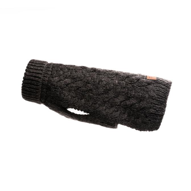 Fabdog Wool Turtleneck Sweater Charcoal Grey - Image 3