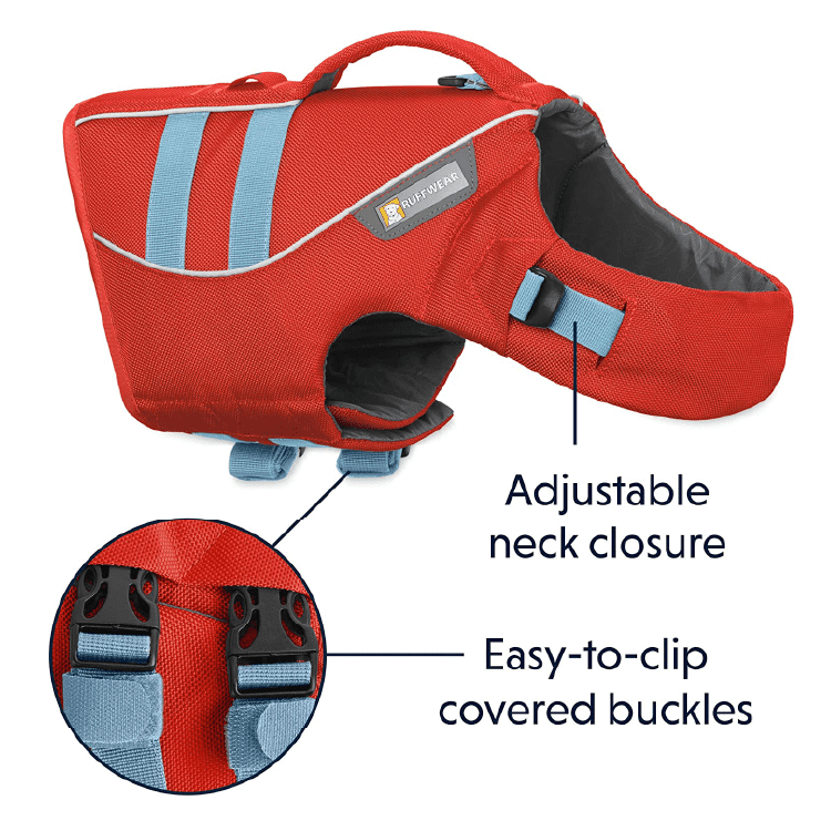 Ruffwear Float Coat Dog Life Vest Sockeye Red » Dogfather and Co. Dog