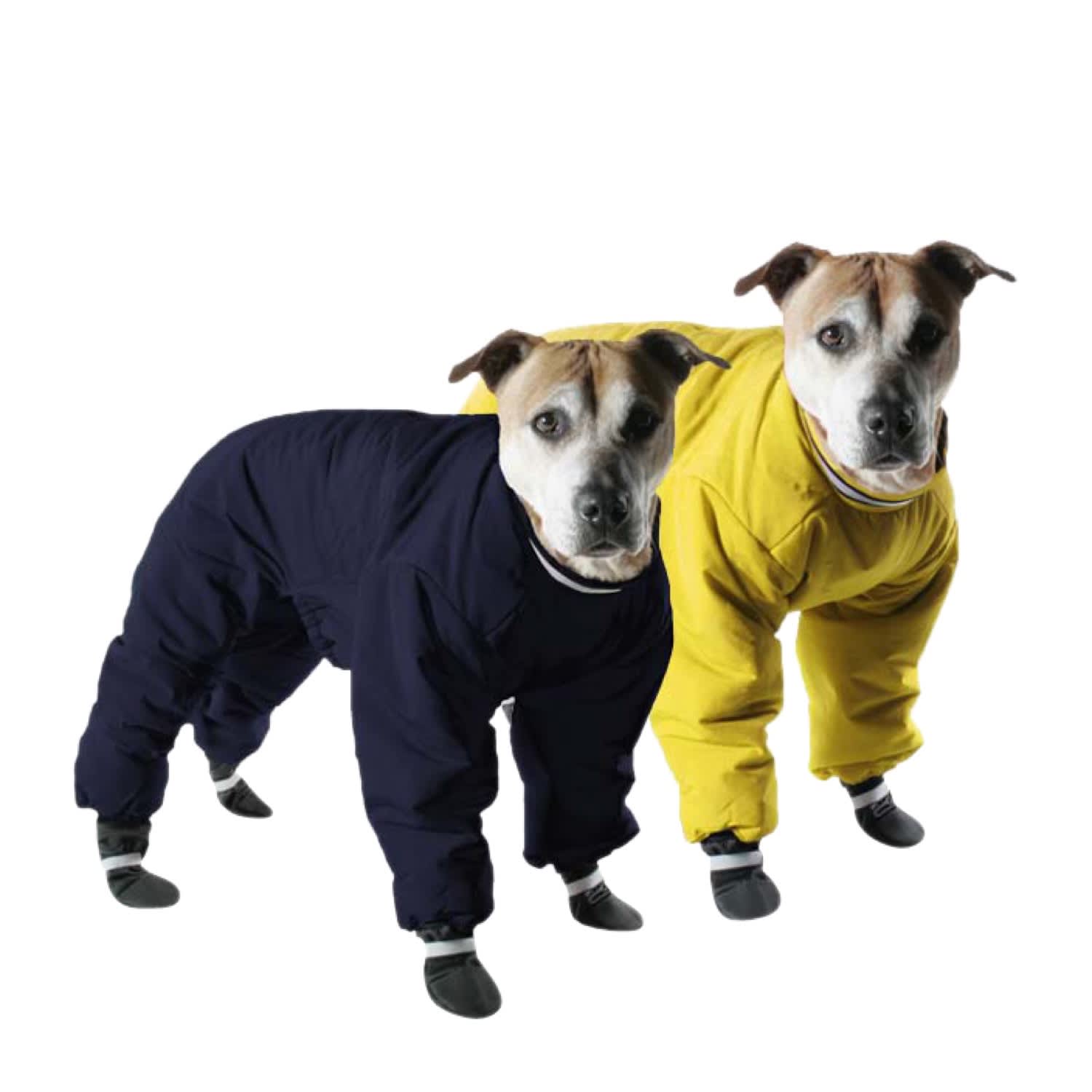 Dog snowsuit with discount boots