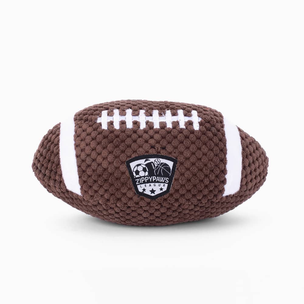 ZippyPaws Dog Toy SportsBallz Football