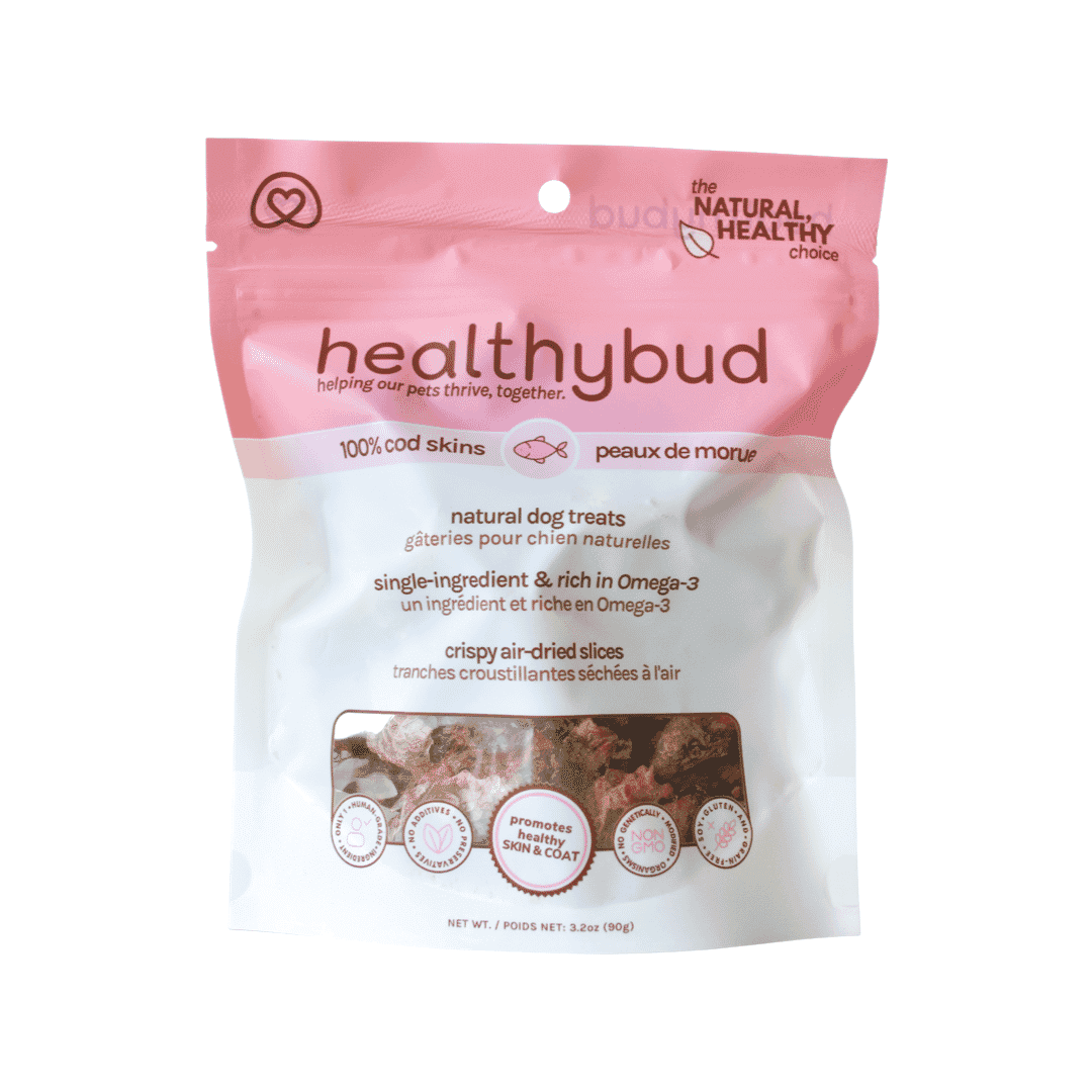 Healthybud Cod Skins Dehydrated Treats 90g » Dogfather and Co. Dog