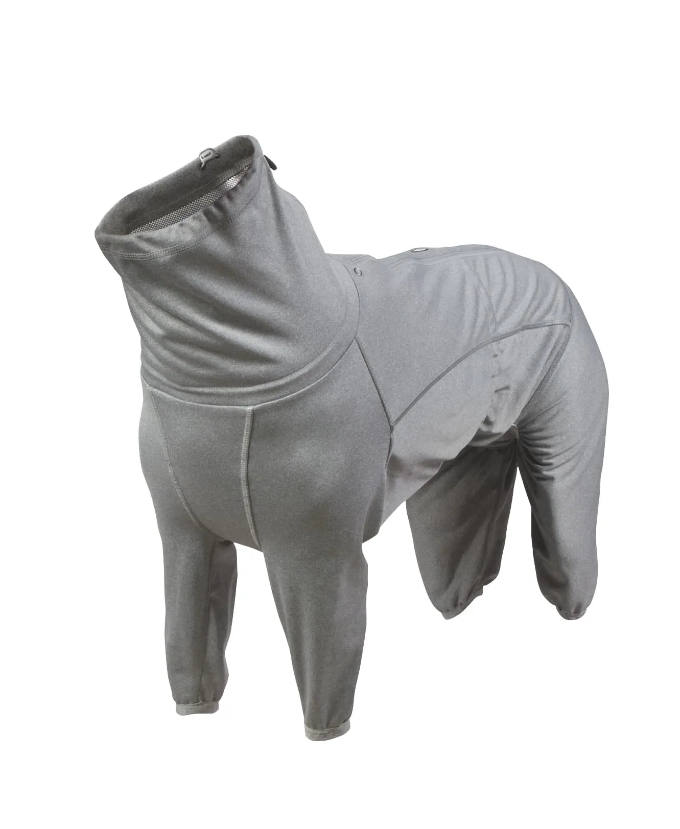 HURTTA Body Warmer Dog Bodysuit, Carbon Grey, 12S 