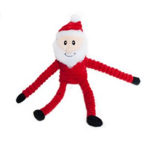 ZippyPaws Xmas Crinkle Santa
