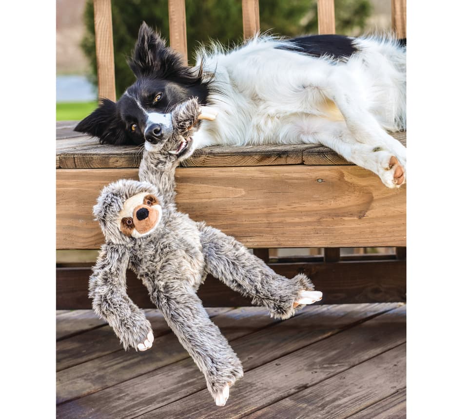 Fluff & Tuff Toy Tico Sloth - Image 2