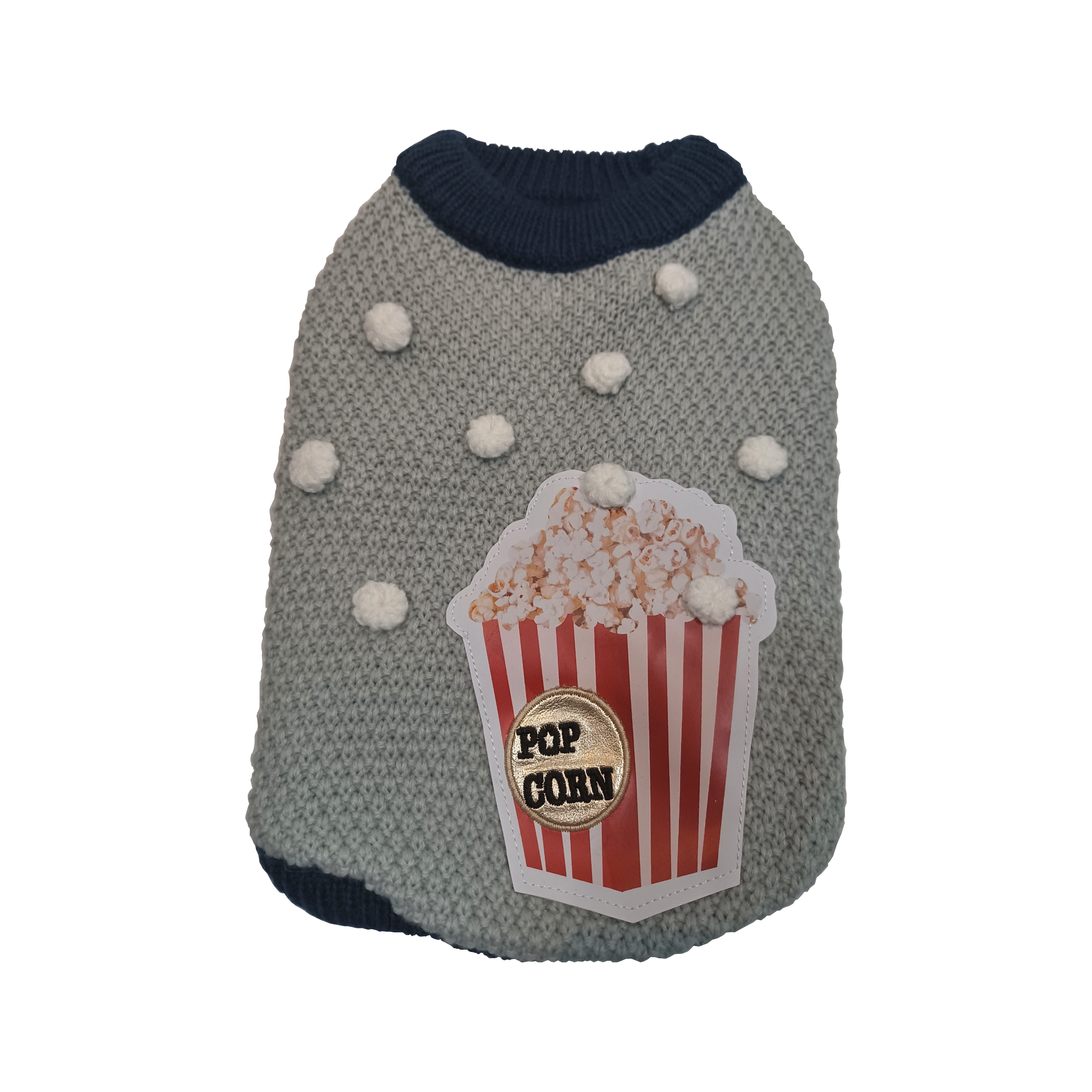 IS Pet Sweater Popcorn Grey