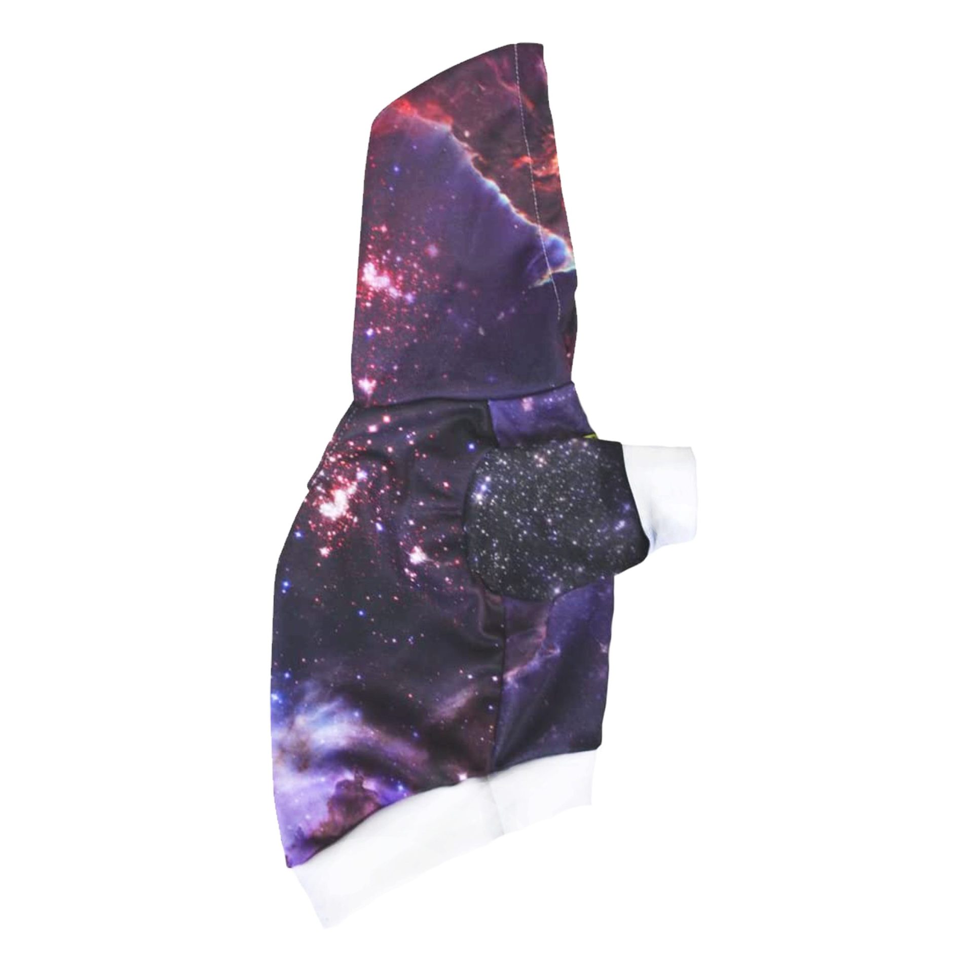 Yellow Hydrant Graphic Hoodie Galaxy - Image 2