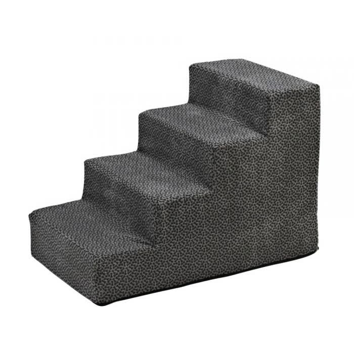 Bowser Pet Steps Pewter Bones 4 Step