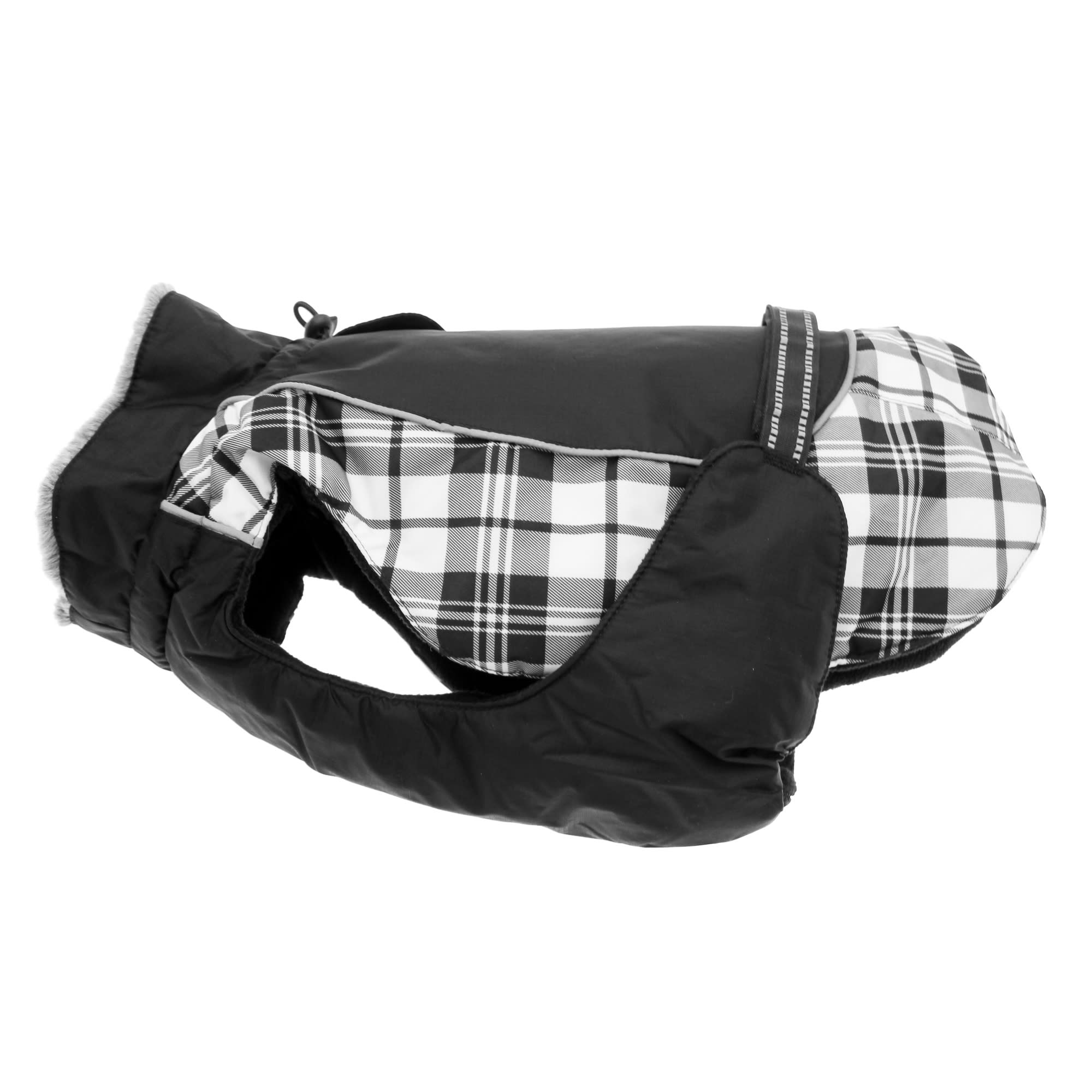 Doggie Design All Weather Coat Black & White » Dogfather and Co. Dog
