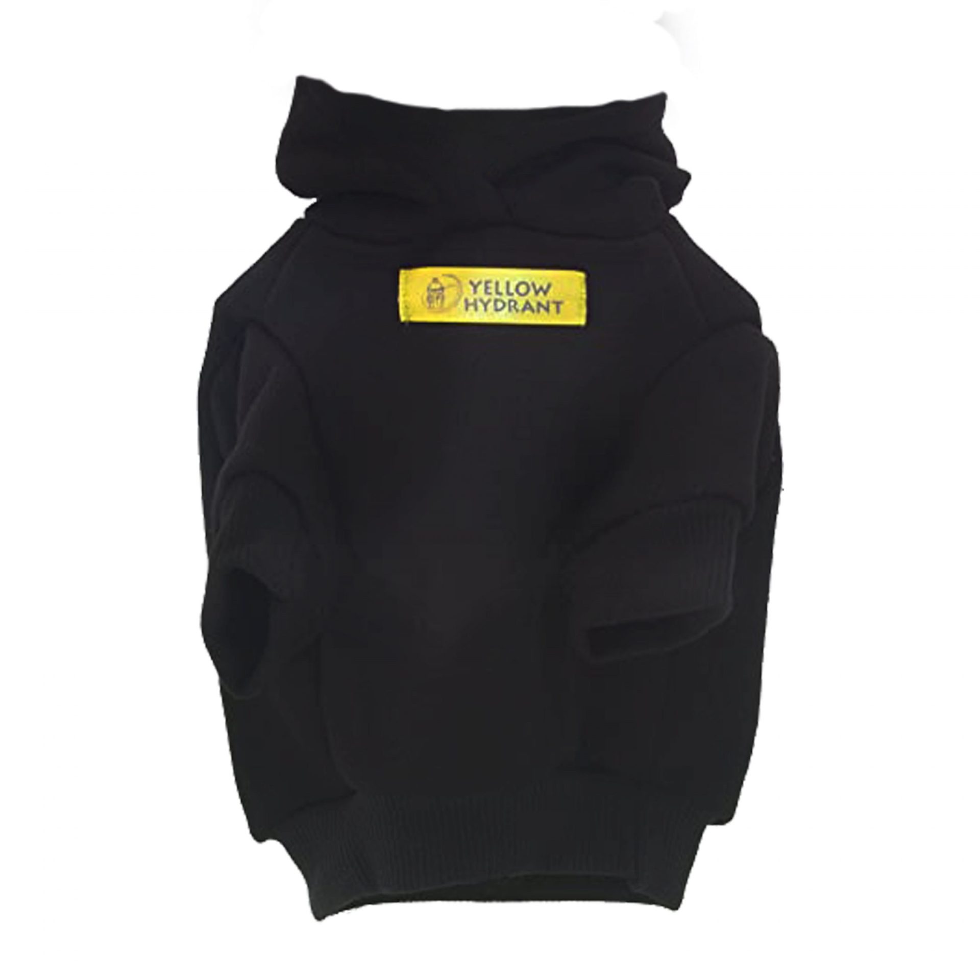 Yellow Hydrant Graphic Hoodie School Dropout Black - Image 2