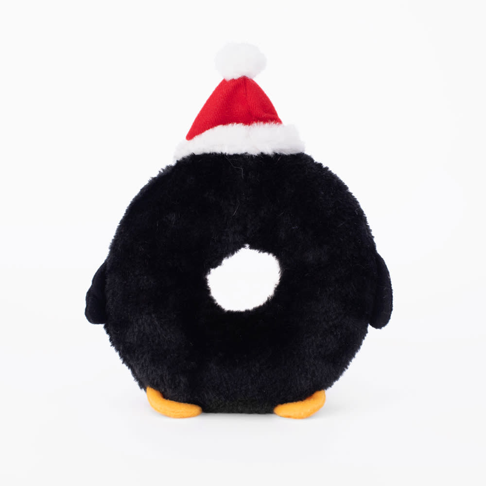 ZippyPaws Holiday Donutz Buddies Penguin - Image 2