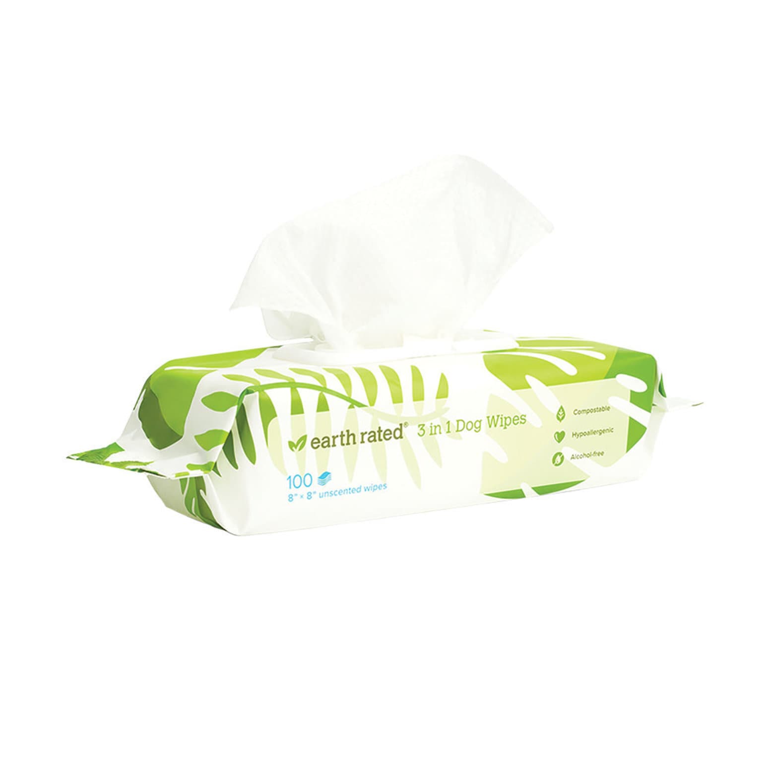 Earth Rated Dog Grooming Wipes Unscented