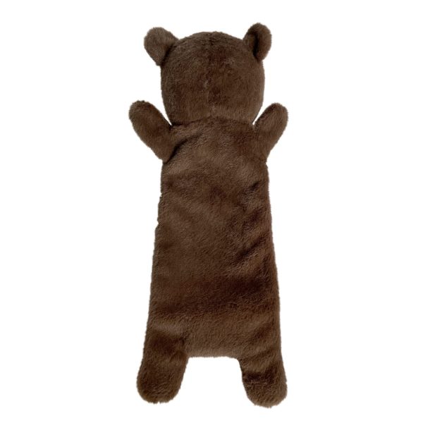 FouFou Dog Toy Boris the Grizzly Bear Stuffless Crinkle - Image 2