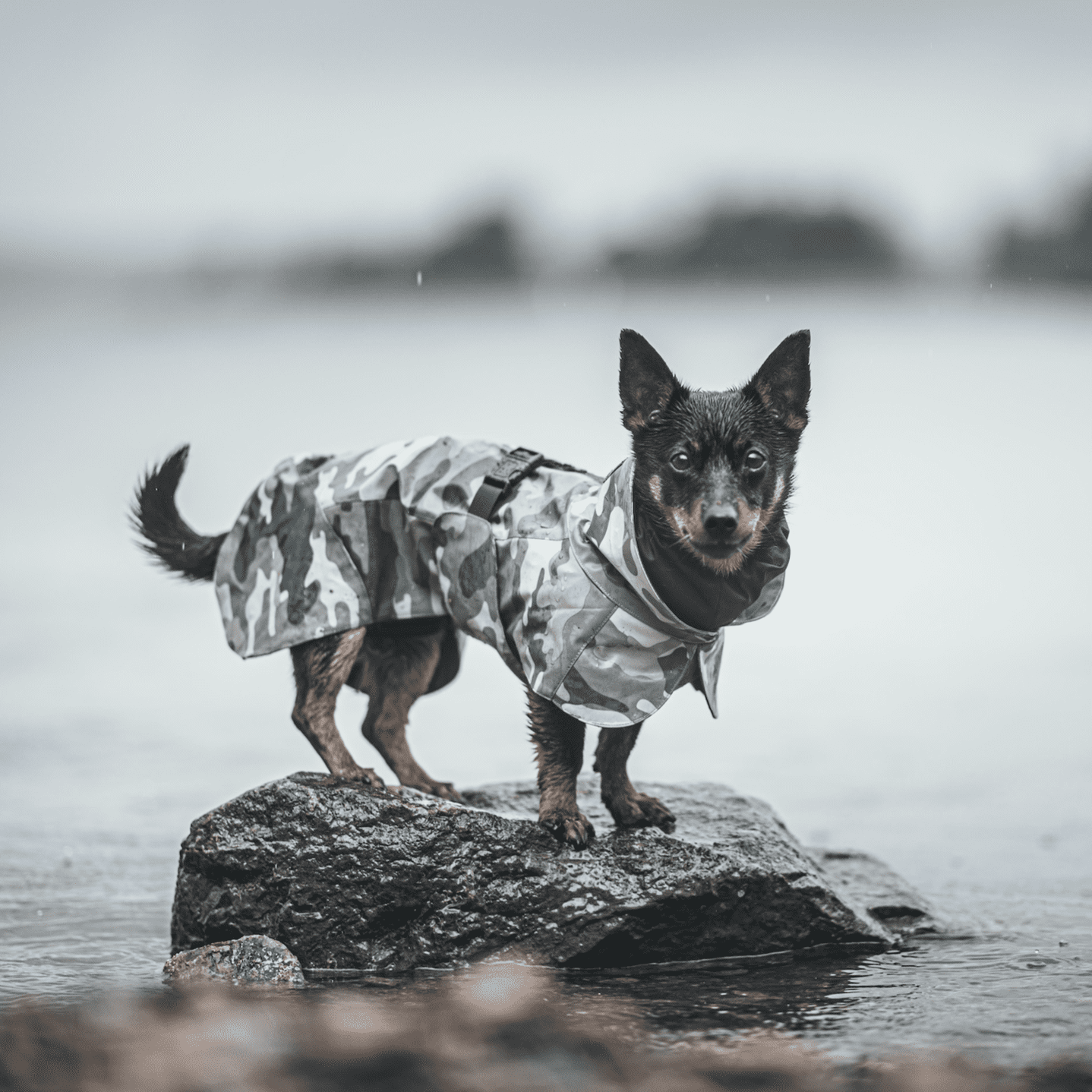 PAIKKA Recovery Raincoat Camo » Dogfather and Co. Dog Grooming and