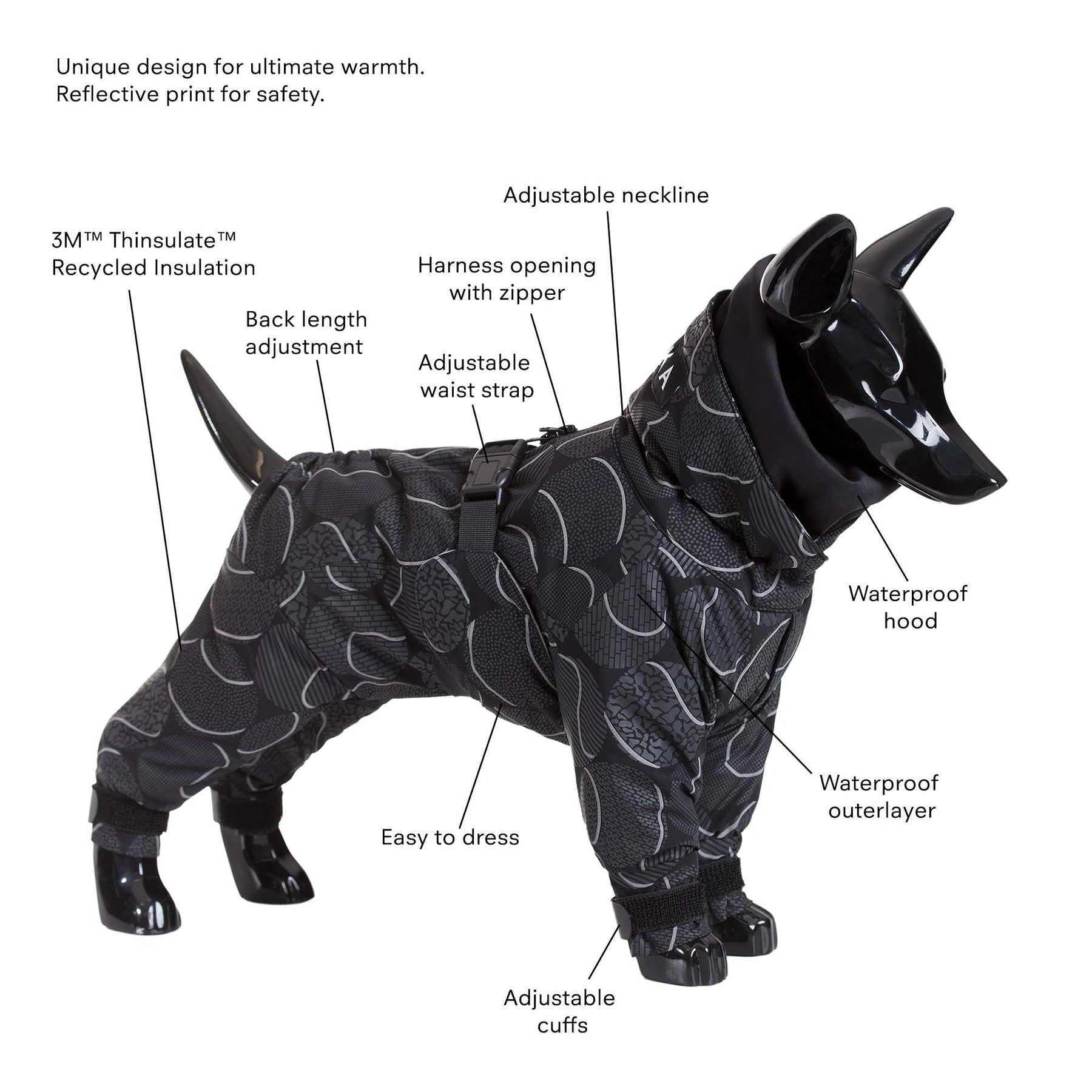 PAIKKA Winter Suit Black - Image 2