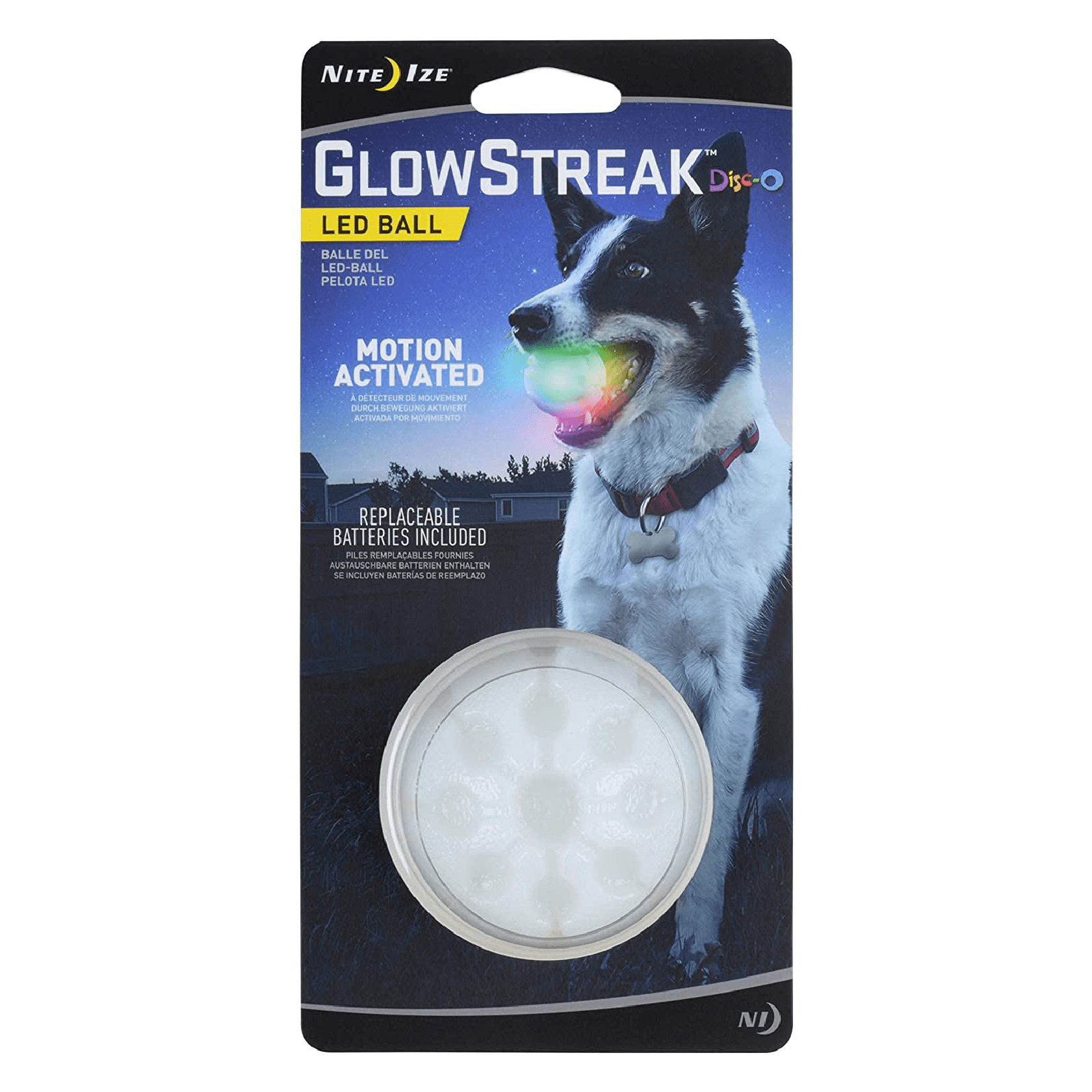 Nite Ize Glowstreak LED Ball Disc-o