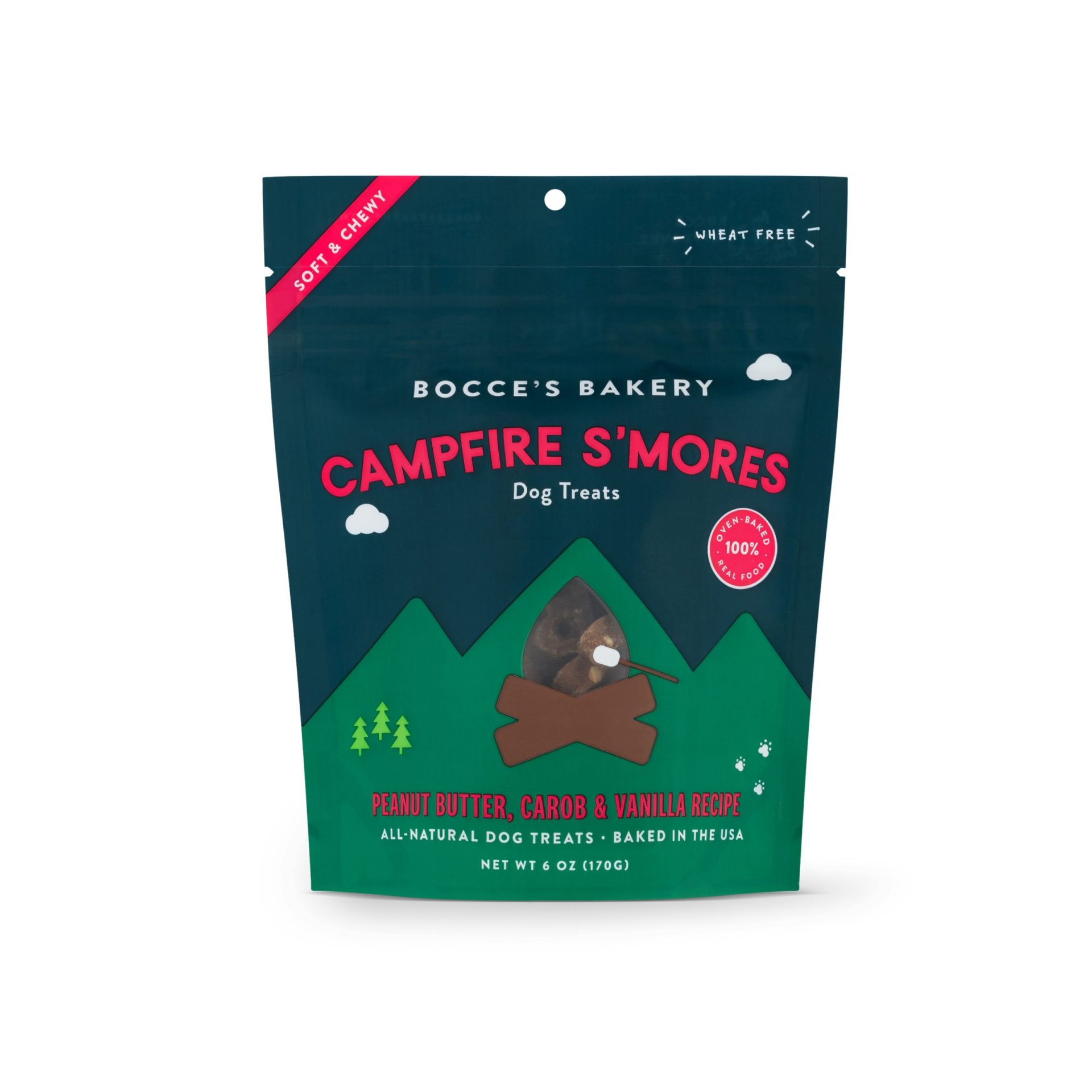 Bocce's Bakery Campfire S'mores Dog Biscuit 170 g » Dogfather and Co