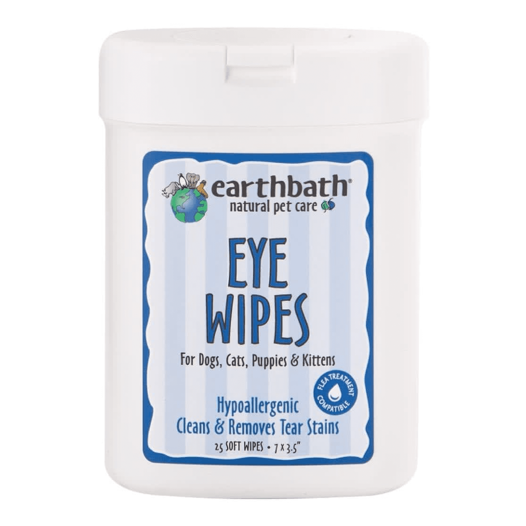 EarthBath Eye Wipes Dogfather and Co. Dog Grooming and Retail