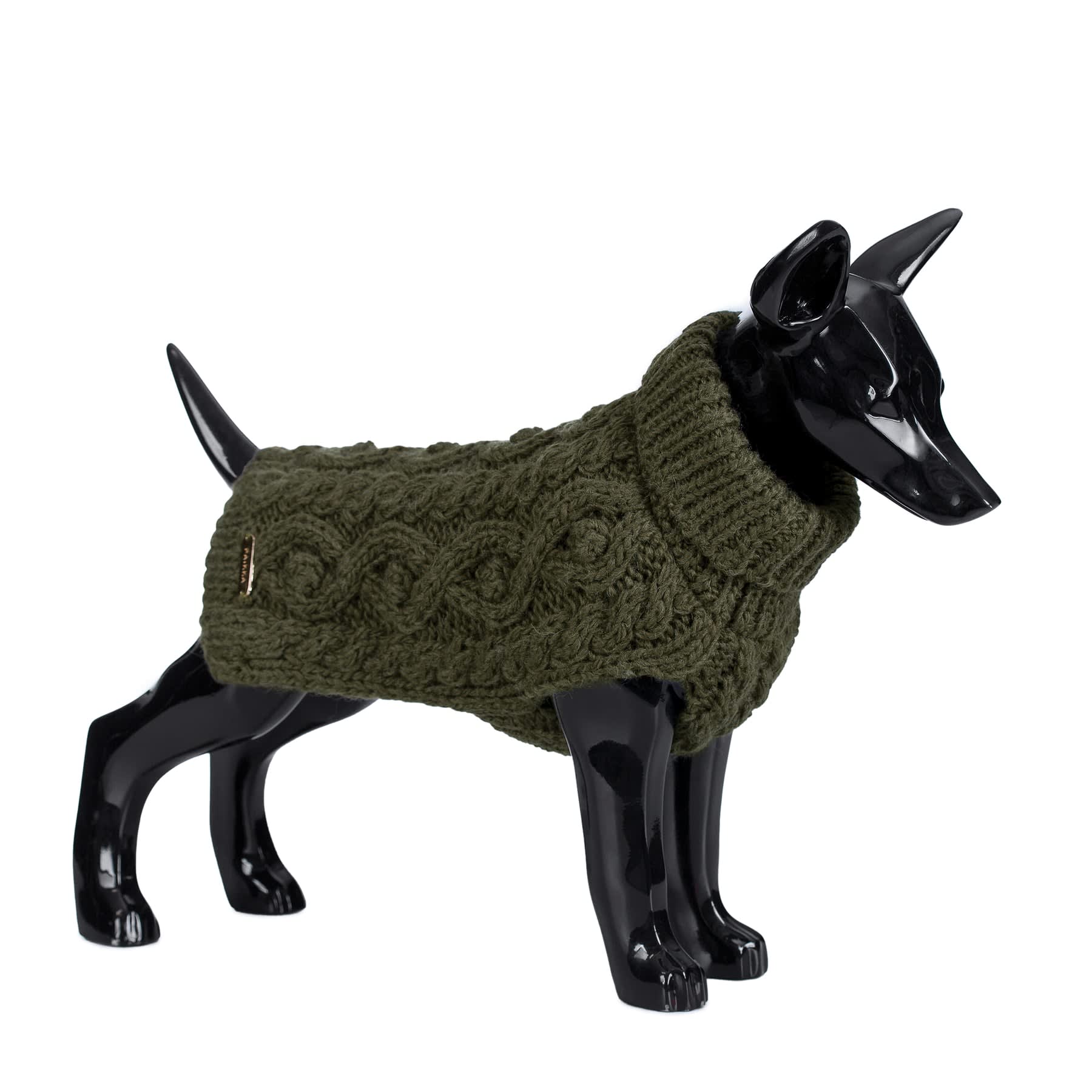 PAIKKA Handmade Knit Sweater Green