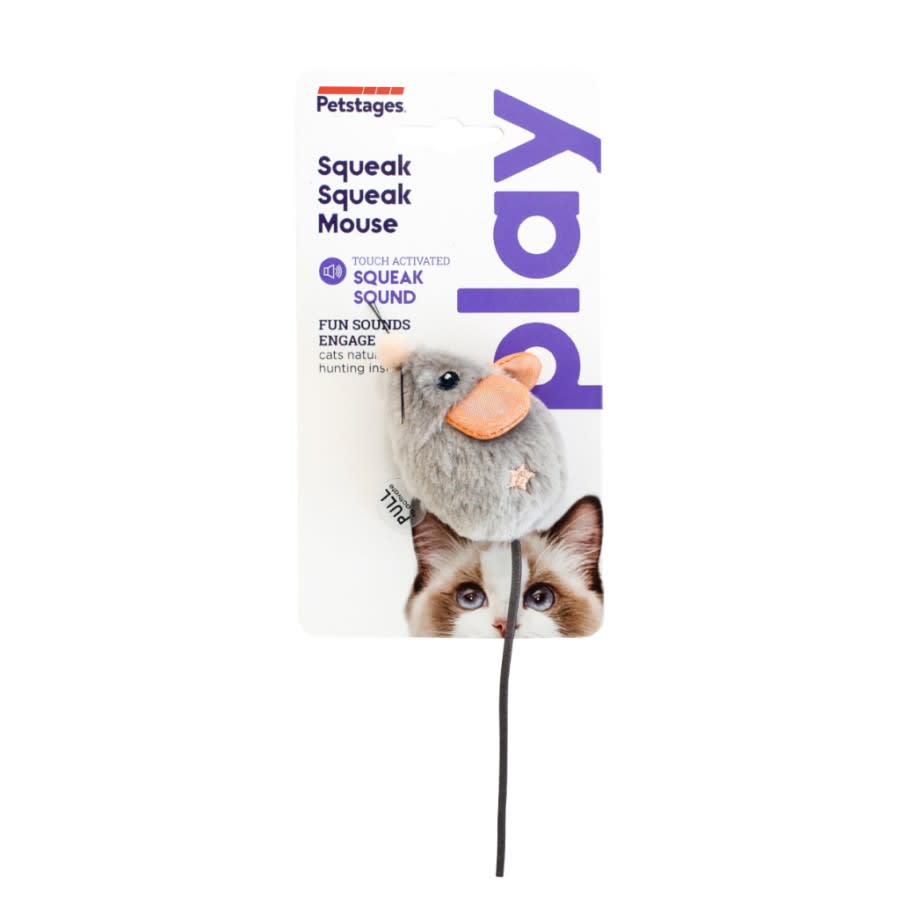 Petstages Squeak Squeak Mouse - Image 3