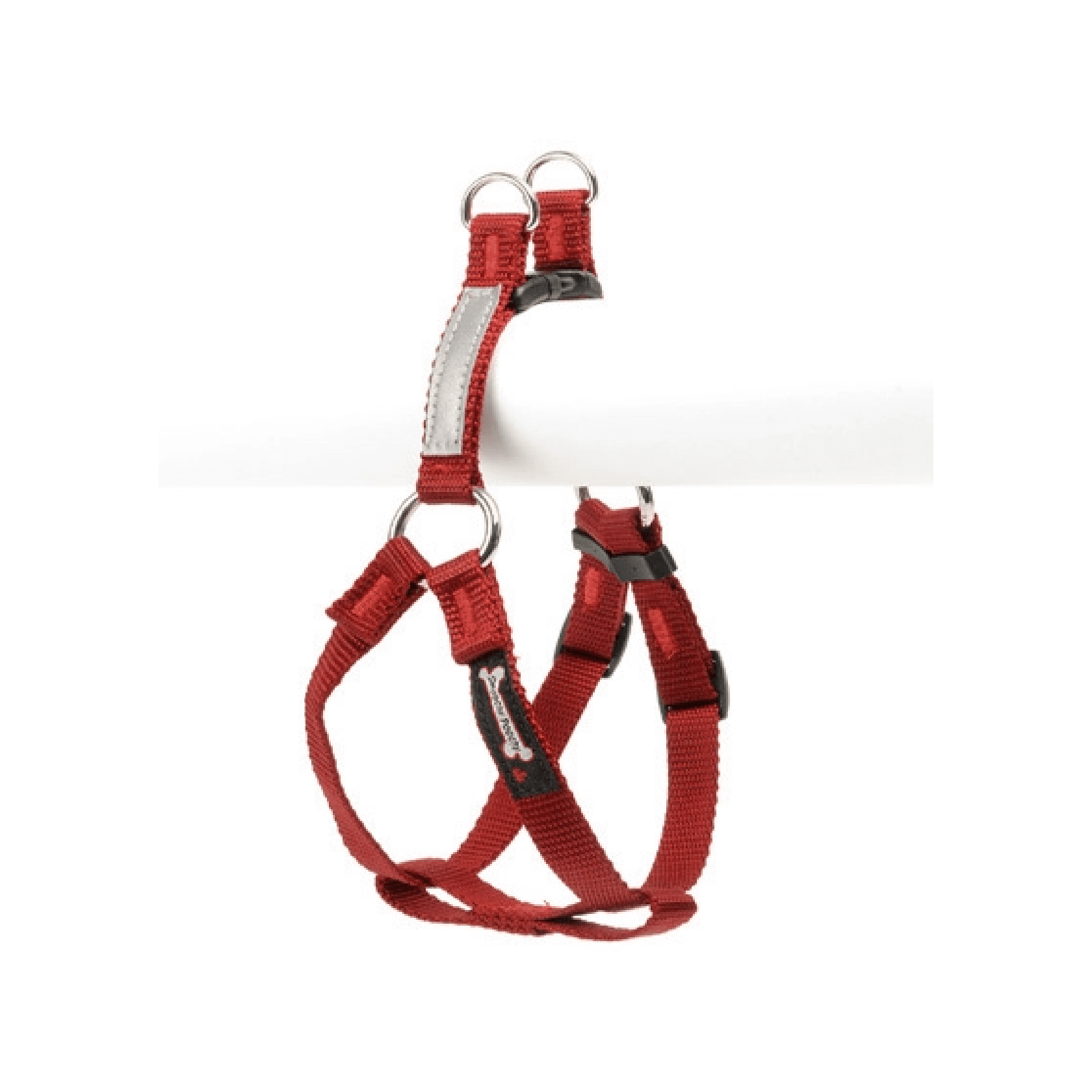 Smoochy Poochy Nylon Front Clip Harness Red » Dogfather and Co. Dog Grooming and Retail in Toronto
