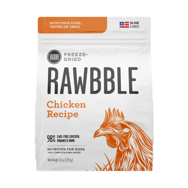 BIXBI RAWBBLE Freeze Dried Dog Food Chicken
