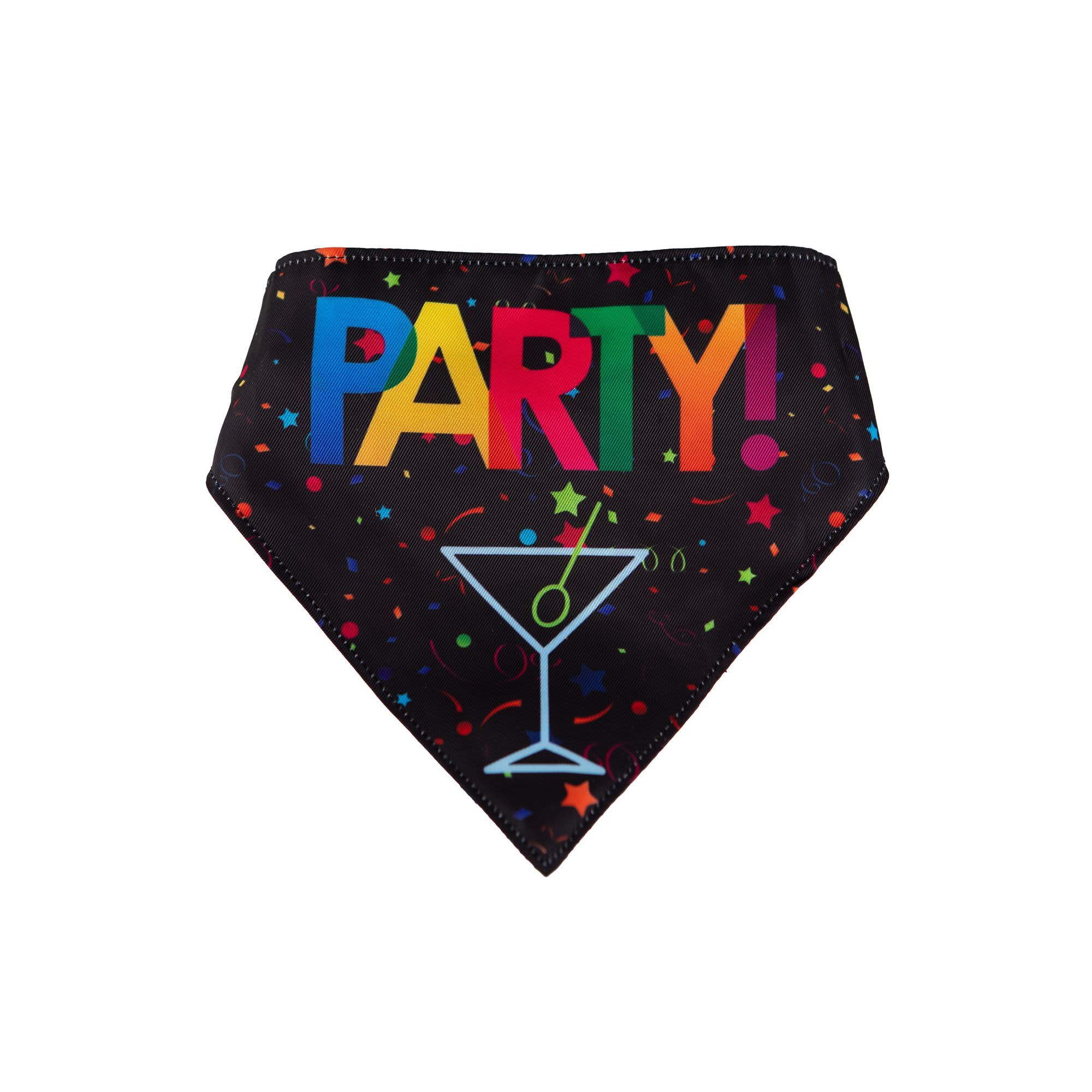Hip Doggie Party Reversible Pet Bandana