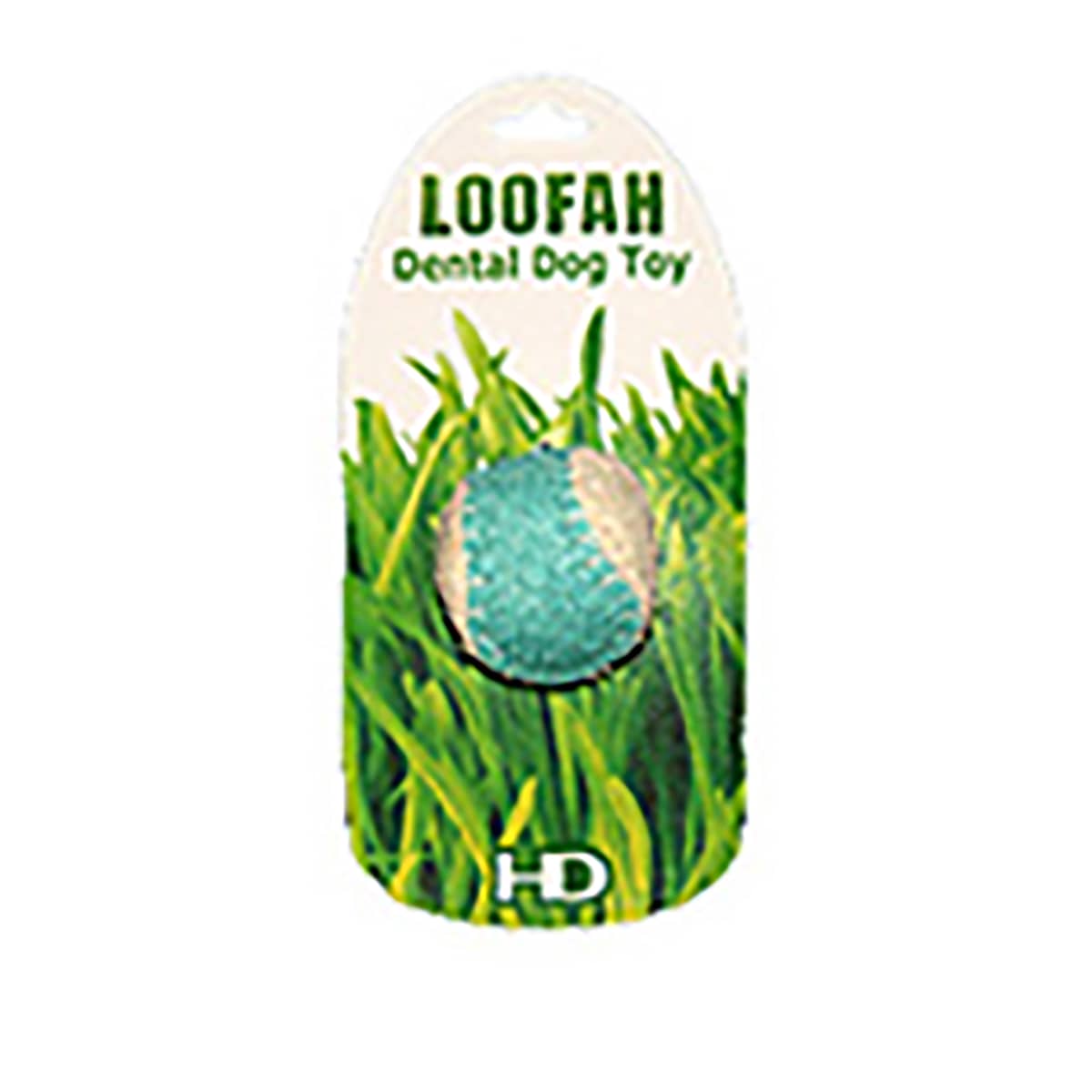 Hip Doggie Loofah Dental Dog Toy Ball