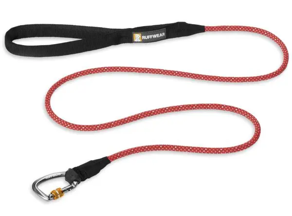 Ruffwear Knot a Leash Red Sumac Dogfather and Co. Dog Grooming