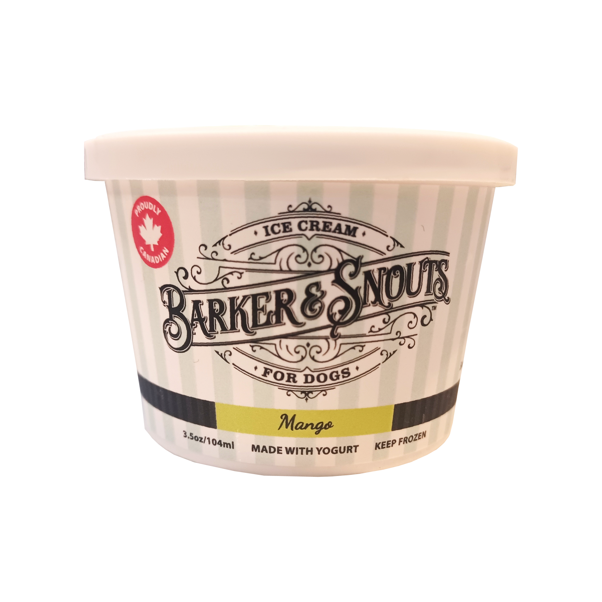 Barker & Snouts Dog Mango Frozen Ice Cream Treat » Dogfather and Co 