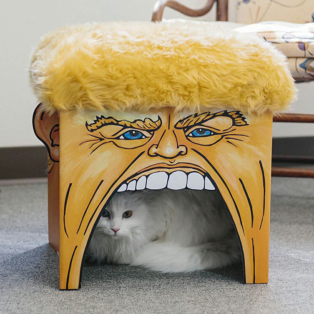 Fuzzu CAT Playhouse Donald Trump