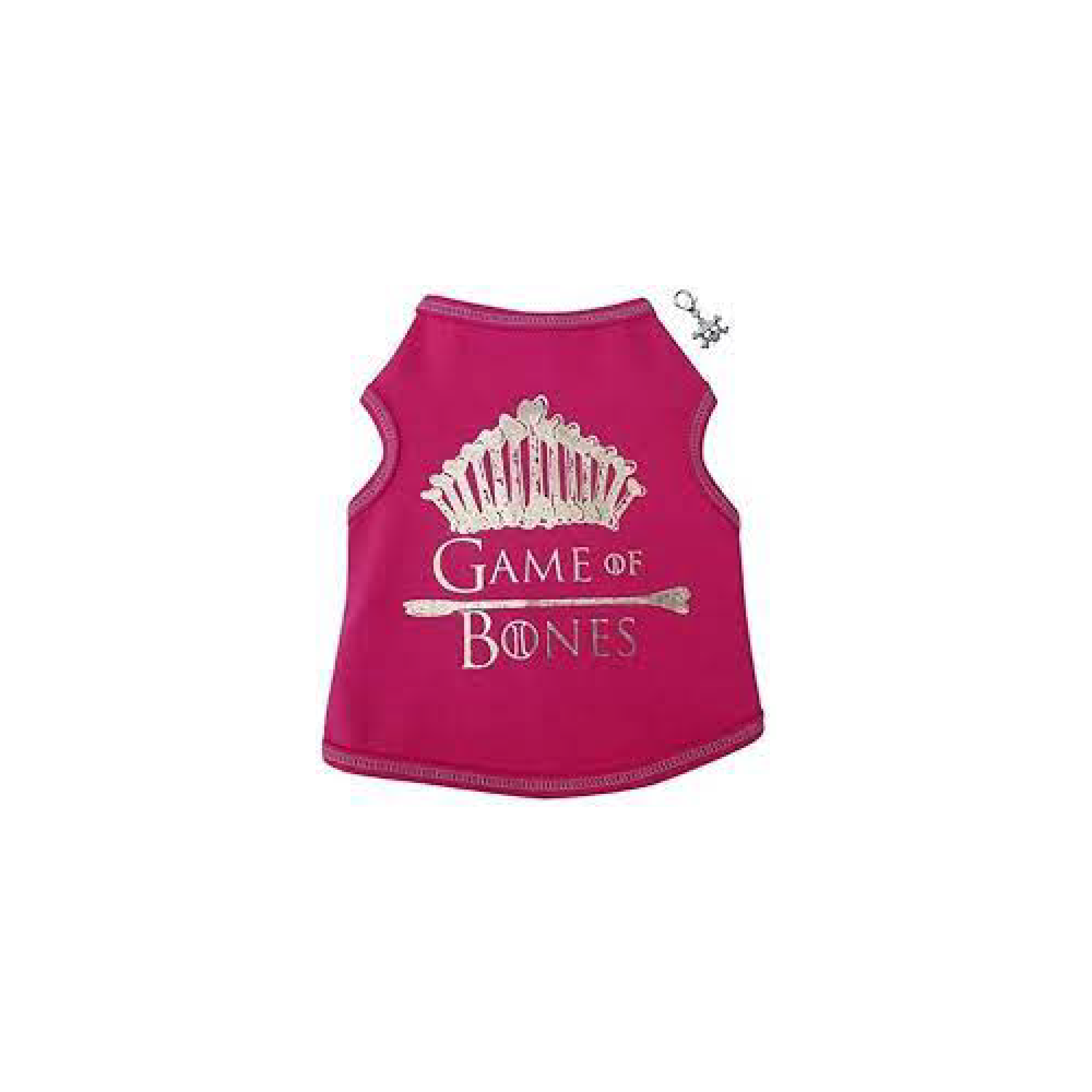 I See Spot Game of Bones Tank Pink